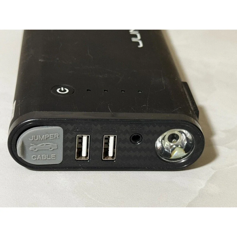 Juno Pro Jumper Power Charging Battery and accessories in case